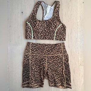 Fabletics Sports Bra & Shorts